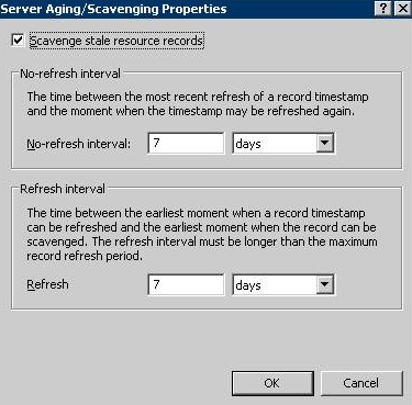 How to cleanup dns records in Windows server 2008