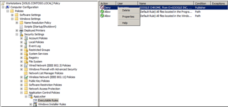 applocker windows 2012