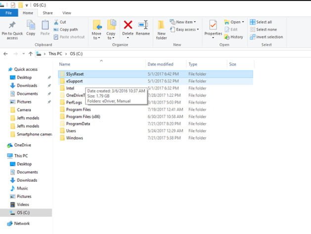 What Is Sysreset Folder How To Delete Sysreset Folder