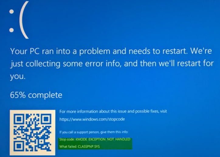 how-to-fix-kmode-exception-not-handled-windows-10-error