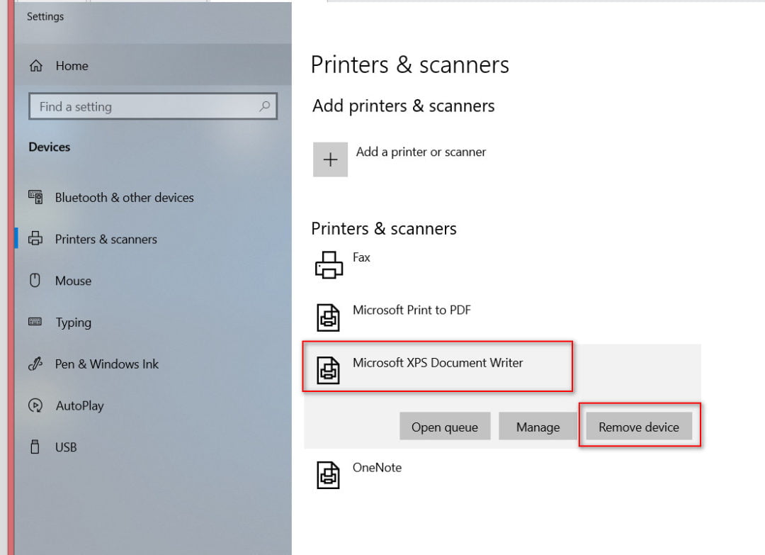 What is Microsoft XPS Document Writer and how to remove it
