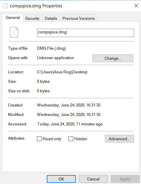 open a DMG file format in Windows 10