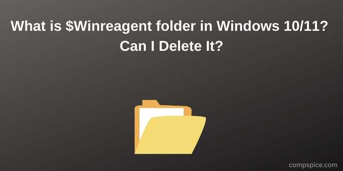 What is $winreagent folder