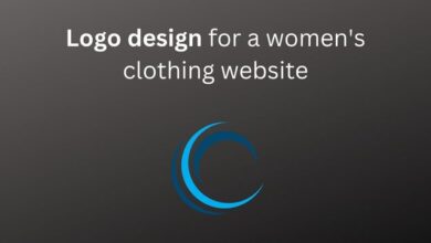 Logo design for a women's clothing website